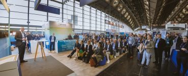 Stand im Umkreis der eco Datacenter Plaza